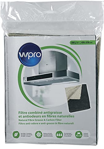 Fettfilter aus Kohlefaser und Naturfaser