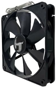 Bgears 140mm 2 Ball Bearing High Performance Fan - 1800RPM, 103CFM, Desktop & Server Compatible