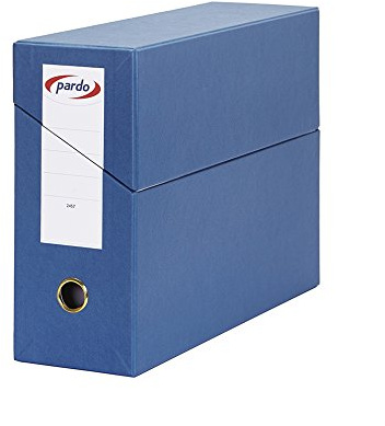 PARDO 245703 Ordner querformat 80 mm, blau
