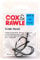 Cox & Rawle Crab Hook For Sea Fishing - Black Size 6/0