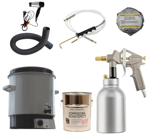 Mike Sanders Verarbeitungs Set mit 4 kg Mike Sander Korrosionsschutzfett