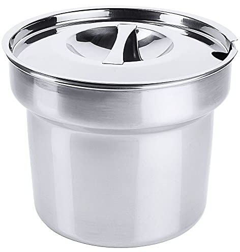 Contacto Edelstahl Bain Marie Topf 4,2 l mit Deckel