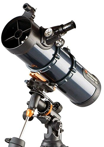 Celestron AstroMaster 130EQ - Telescopio newtoniano con Motor y trípode de Acero