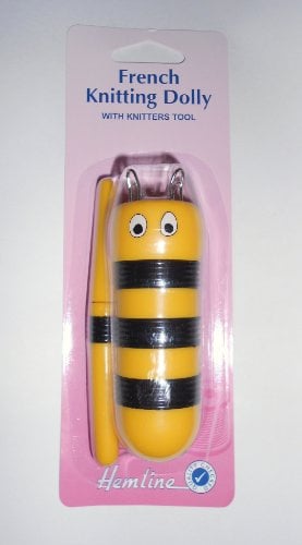 Bee french Knitting Dolly