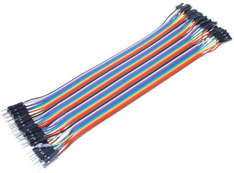 20cm Male to Female Solderless Jumper Wires (40-Cable Pack) [Electronics]