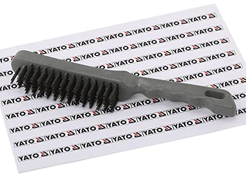 Yato yt-6355 – 5-Rows Wire Brush Plastic Handle