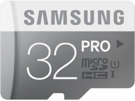 Samsung microSDHC Class 10 32GB PRO mit Adapter