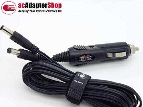 GOOD LEAD Car Charger for Nextbase Click Series 7 DUO DVD Dual Twin