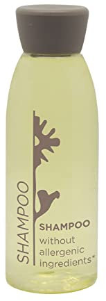 Present-More Shampoo 30ml Flower - Shampoo Set 250 Stücke für Hotels und B&B | Allergenfreie Shampoo Set mit Duftnoten von weißer Tee