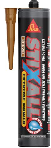 Sika Stixall – Extreme Power Sealant And Adhesive – Waterproof – Brown – 290ml