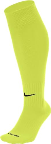 Nike Mixte Classic Ii Cushion Over-the-calf Socks, Jaune (Volt / Noir), 31-35 EU