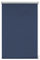 GARDINIA Thermo-Rollo mit Thermo-Rückseite zum Klemmen oder Kleben, Höchste Lichtreflektion, Energiesparend, Lichtundurchlässig, Alle Montage-Teile inklusive, EASYFIX Rollo Thermo, Blau, 75 x 150 cm (BxH)