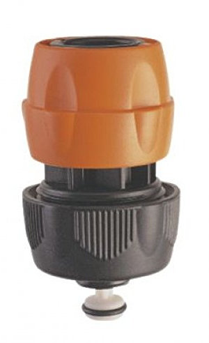 3 PZ - 1/2-5/8 RACCORDO PORTAGOMMA ACQUASTOP ATTACCO RAPIDO IRRIGAZIONE
