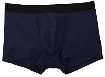 HANRO Men's Micro Touch Boxer Brief, Midnight Navy, Small