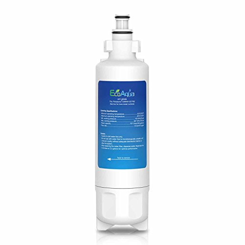 EcoAqua EFF-6032B Ice & Water Refrigerator Filter to fit Panasonic NR-BG53V2, NR-BG53VW2, NR-B53V1, NR-B53V1-WB, NR-B53V1-X1D, NR-B53V1-XB, NR-B53V2, NR-B53V2-XE, NR-B53V2-XF, NR-B53VW1-WB (1)