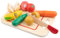 New Classic Toys - 10577 - Jeu D'imitation - Cuisine - Légumes À Découper - 8 Pièces