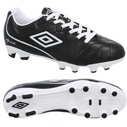 Umbro Unisex-Erwachsene Speciali 4 Pro Hg Fußballschuhe, Schwarz/Weiß