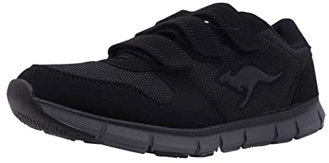 Kangaroos K-bluerun 701 B, Unisex Adults' Low-Top Sneakers, Black - Schwarz (Black/Dk Grey 522), 10.5 UK (45 EU)