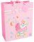 Levivo Baby 3D- Design 1, Pink Geschenktasche, Pappe, Rosa, 26 x 12 x 32 cm
