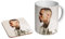 Chris Brown Mug and Coaster Gift Set – Ceramic Coffee Cup with Photo Print – R&B Music Fan Gift – Novelty Celebrity Mug 11oz