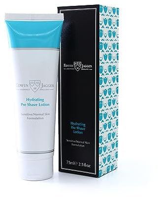 Edwin Jagger HPSFF Hydrating Pre-Shave Lotion for Sensitive Skin for Men (75ml)