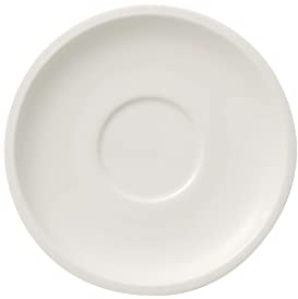 Villeroy & Boch Artesano Original Plato para Taza de café, 16 cm, Porcelana Premium, Blanco