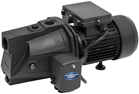 Superior Pump 94705 3/4 HP Cast Iron Shallow Well Jet Pump