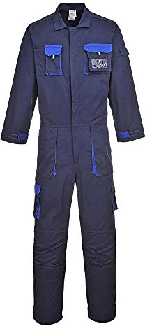 Portwest Portwest Texo Kontrast Overall, Größe: XL, Farbe: Marine, TX15NARXL