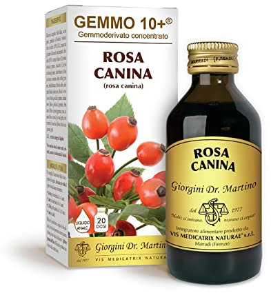Dr Giorgini Integratore Alimentare, Rosa Canina Gemmoderivato Concentrato Liquido Analcoolico - 100 ml