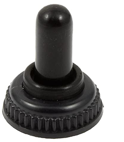 5 x Mini Toggle Switch Waterproof Cover 6mm Thread Diameter