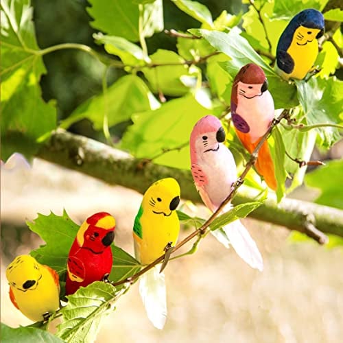 Talking Tables FST3-BIRD Tropical Fiesta; Farbenfrohe Vogeldekoration für Geburtstage, Grillfeste und Sommerpartys, Bunt (6 pro Pack)