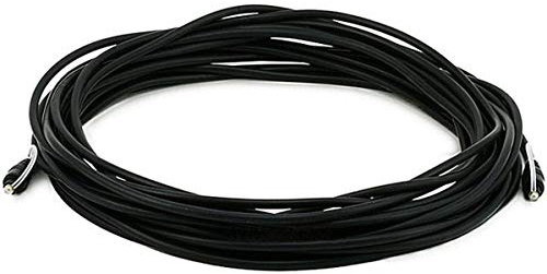 Monoprice 102832 Cable de Audio óptico Toslink de 35 pies de diámetro Exterior de 5 Metros