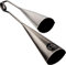 Meinl Percussion Modern Style A-Go-Go - Großes Schlaginstrument - Stahl, Natur (STBAG2)
