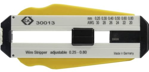 C. K Tools 330013 Wire Stripper Size 2 Range 30 to 20 AWG