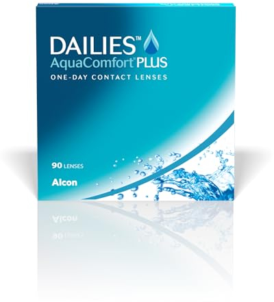 Dailies AquaComfort Plus Tageslinsen weich | 90 Stück | BC 8.7 mm | DIA 14.0 mm | -09.50 Dioptrien
