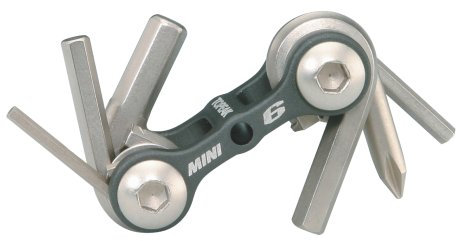Topeak Multifunktionswerkzeug Mini 6, Grau, 15400061