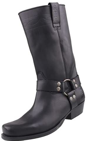 Dockers , Stivali da motociclista misto adulto, Noir, 48 EU