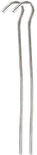 Highlander Steel Wire Tent Peg - Silver, 18 cm
