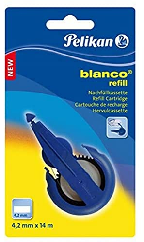 Pelikan 338848 blanco Nachfüller für Korrekturroller: blanco® B913B, 14m x 4,2mm, 1 Stück