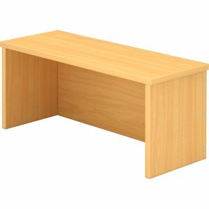 Thekenaufsatz für Schreibtisch 800x800mm Buche