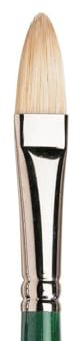 Winsor & Newton 5976708 Winton Filbertpinsel- Nr.8- 14,6 mm, für Ölfarbe, Acrylfarbe und Alkydfarbe