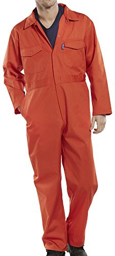 Beeswift PCBSOR54 CLICK BOILERSUIT ORANGE 54