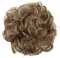 CAISHA Haarteil Haargummi Hochsteckfrisuren Brautfrisuren Voluminös Gelockt Unordentlich Dutt Kunstfaser DM15cm Dunkelblond G9A
