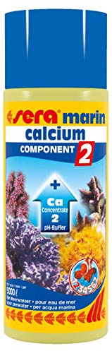sera marin Component 2 Ca pH-Buffer 500 ml - Stabilisiert das pH-System im Meerwasseraquarium, Wasseraufbereiter Meerwasser