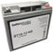 BatteryTrader® battery compatible with Wheel Chair Power Pack Co.Mobility Wheelchair replacement Batteries 12v 18ah