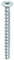 Vis d'ancrage béton, HECO MULTI-MONTI - plus F, Tête fraisée, zingué blanc, D7.5, L100, qté 50, ref 48517