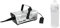 EUROLITE Set Snow 3001 Schneemaschine + Schneefluid 1l | Kraftvolle Mini-Schneemaschine inklusive 1l Schneefluid für Kunstschnee