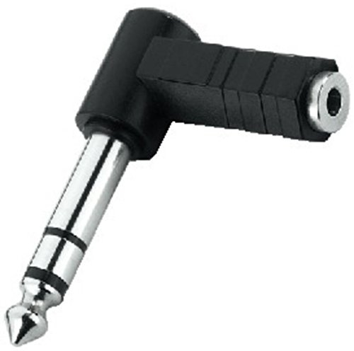 MONACOR nta-35 a 6,3 mm 3,5 mm schwarz Kabel-Schnittstelle und Netzteil