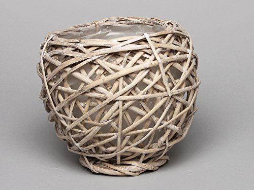 JULANO Rattankorb 20 cm Durchmesser