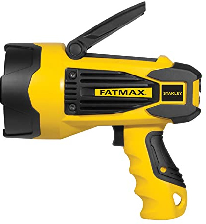 Stanley FATMAX SL10LEDS - Linterna LED recargable de iones de litio de 2200 lúmenes, ultrabrillante, con cargador de alimentación USB